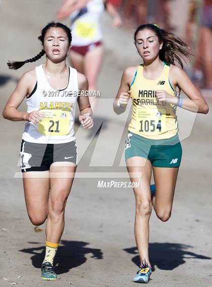 Thumbnail 3 in CIF State Cross Country Championships (Girls D3 Race) photogallery.