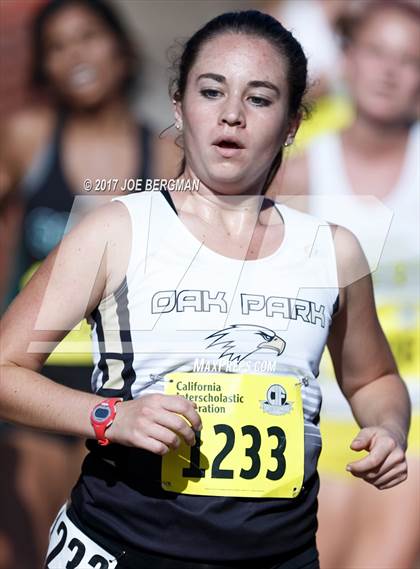 Thumbnail 1 in CIF State Cross Country Championships (Girls D3 Race) photogallery.