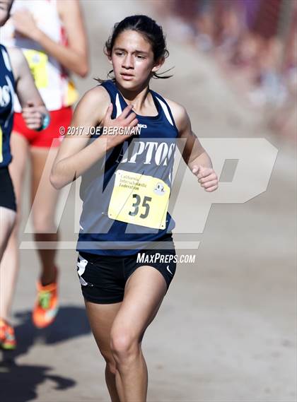 Thumbnail 3 in CIF State Cross Country Championships (Girls D3 Race) photogallery.