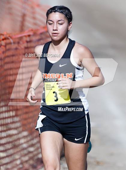 Thumbnail 1 in CIF State Cross Country Championships (Girls D3 Race) photogallery.