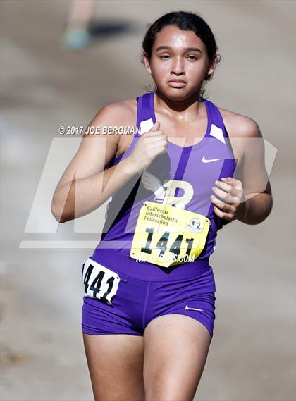 Thumbnail 2 in CIF State Cross Country Championships (Girls D3 Race) photogallery.