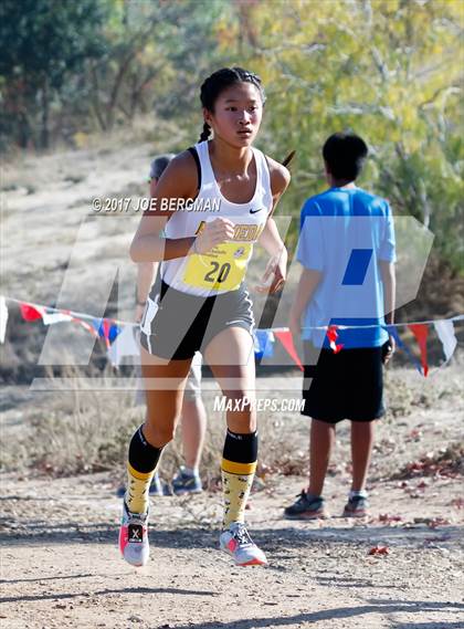 Thumbnail 2 in CIF State Cross Country Championships (Girls D3 Race) photogallery.