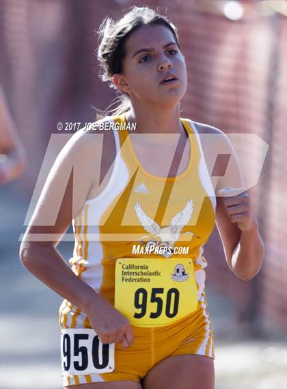 Thumbnail 2 in CIF State Cross Country Championships (Girls D3 Race) photogallery.