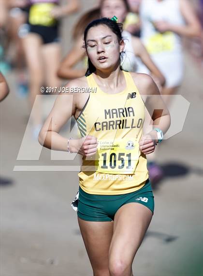 Thumbnail 2 in CIF State Cross Country Championships (Girls D3 Race) photogallery.