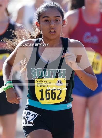 Thumbnail 1 in CIF State Cross Country Championships (Girls D3 Race) photogallery.