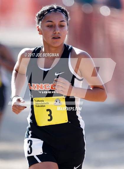 Thumbnail 1 in CIF State Cross Country Championships (Girls D3 Race) photogallery.