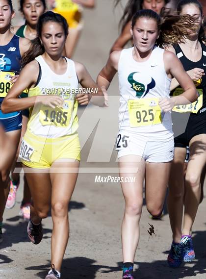 Thumbnail 2 in CIF State Cross Country Championships (Girls D3 Race) photogallery.