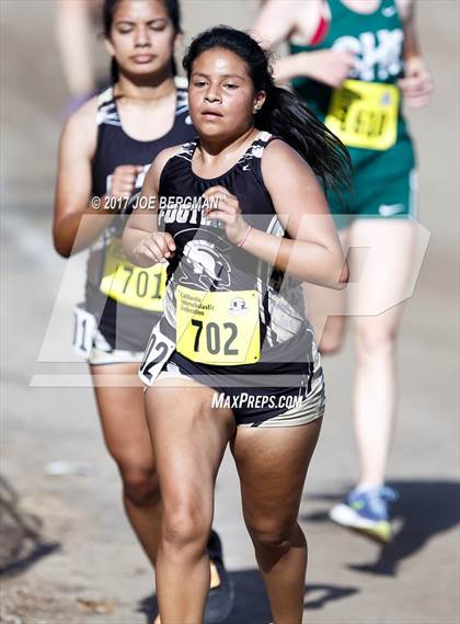 Thumbnail 2 in CIF State Cross Country Championships (Girls D3 Race) photogallery.