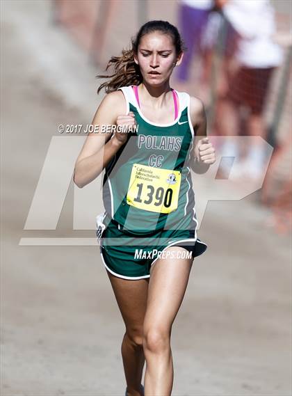 Thumbnail 1 in CIF State Cross Country Championships (Girls D3 Race) photogallery.