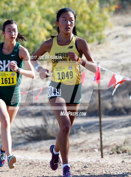 Thumbnail 1 in CIF State Cross Country Championships (Girls D3 Race) photogallery.