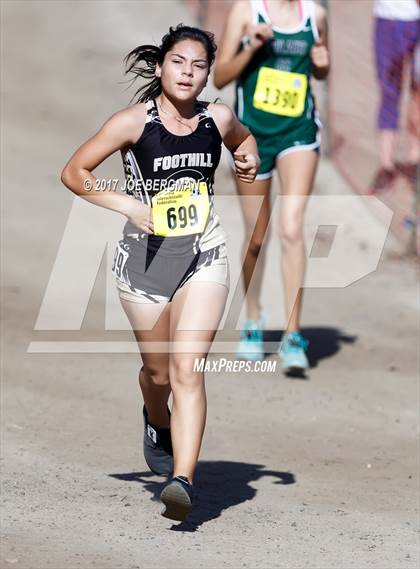 Thumbnail 2 in CIF State Cross Country Championships (Girls D3 Race) photogallery.