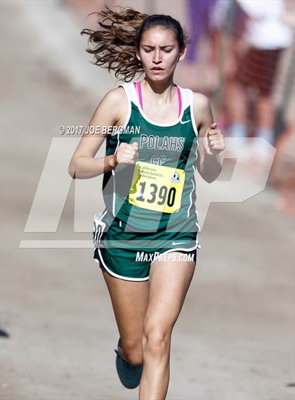 Thumbnail 2 in CIF State Cross Country Championships (Girls D3 Race) photogallery.