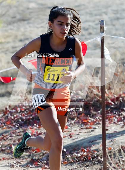 Thumbnail 1 in CIF State Cross Country Championships (Girls D3 Race) photogallery.