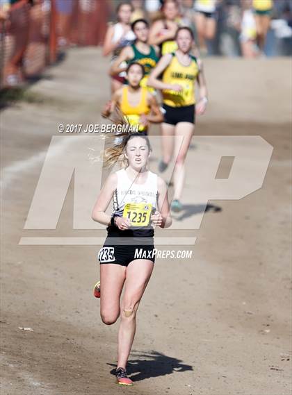 Thumbnail 3 in CIF State Cross Country Championships (Girls D3 Race) photogallery.