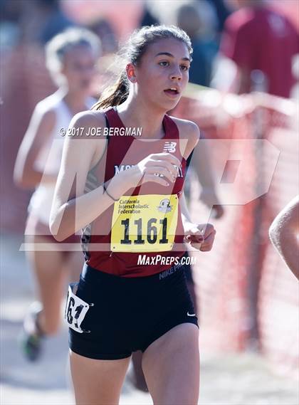 Thumbnail 2 in CIF State Cross Country Championships (Girls D3 Race) photogallery.