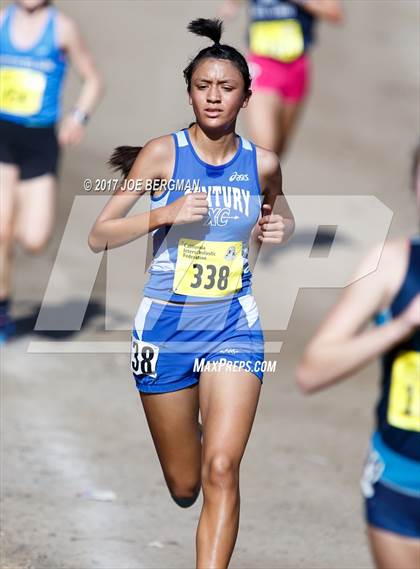 Thumbnail 1 in CIF State Cross Country Championships (Girls D3 Race) photogallery.