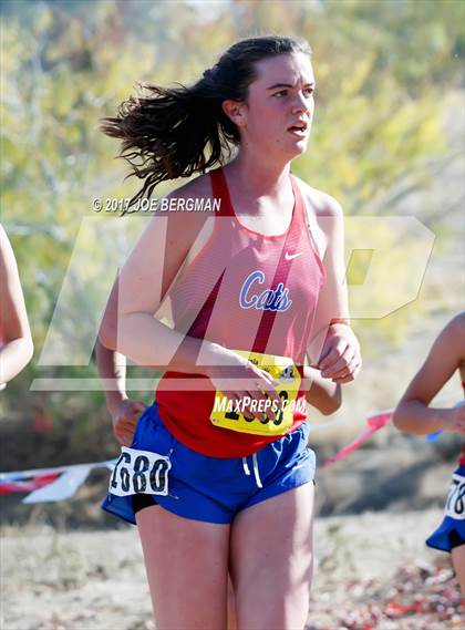 Thumbnail 1 in CIF State Cross Country Championships (Girls D3 Race) photogallery.