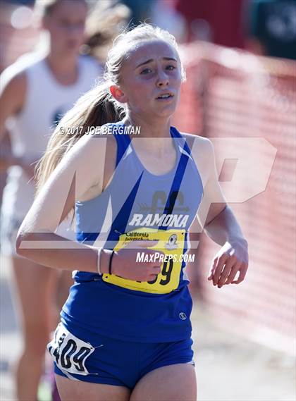 Thumbnail 2 in CIF State Cross Country Championships (Girls D3 Race) photogallery.