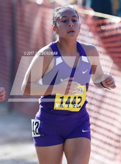 Thumbnail 2 in CIF State Cross Country Championships (Girls D3 Race) photogallery.