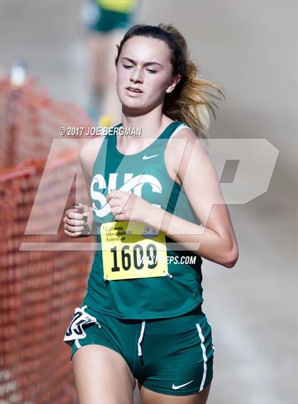 Thumbnail 2 in CIF State Cross Country Championships (Girls D3 Race) photogallery.