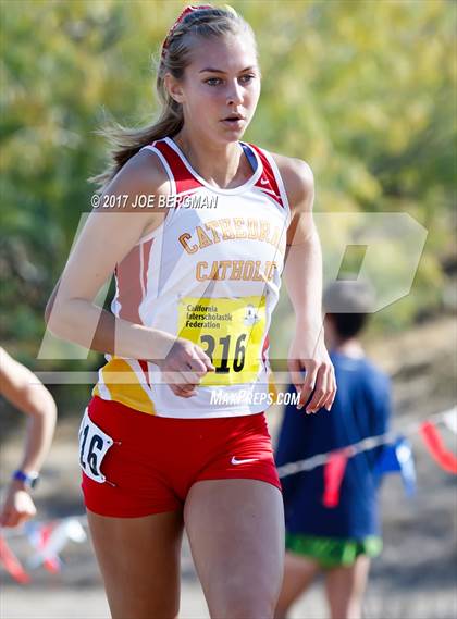 Thumbnail 3 in CIF State Cross Country Championships (Girls D3 Race) photogallery.