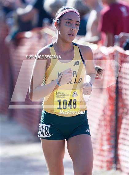 Thumbnail 1 in CIF State Cross Country Championships (Girls D3 Race) photogallery.