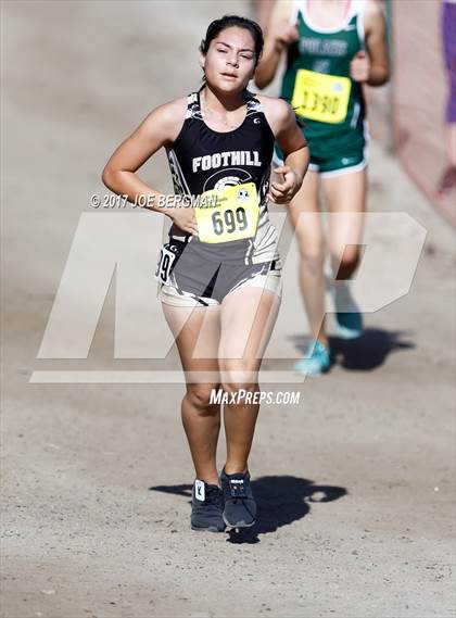 Thumbnail 1 in CIF State Cross Country Championships (Girls D3 Race) photogallery.