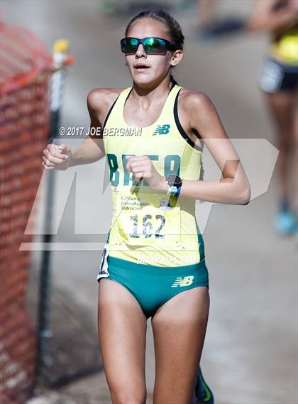 Thumbnail 1 in CIF State Cross Country Championships (Girls D3 Race) photogallery.