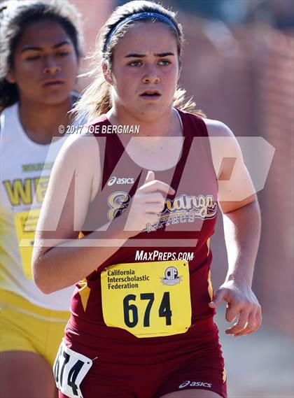 Thumbnail 1 in CIF State Cross Country Championships (Girls D3 Race) photogallery.