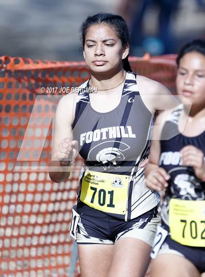 Thumbnail 1 in CIF State Cross Country Championships (Girls D3 Race) photogallery.