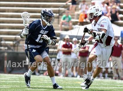 Thumbnail 3 in St. Louis University vs. MICDS (MSLA Division I Championship) photogallery.