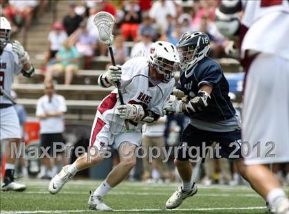Thumbnail 1 in St. Louis University vs. MICDS (MSLA Division I Championship) photogallery.