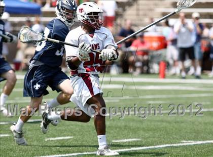 Thumbnail 2 in St. Louis University vs. MICDS (MSLA Division I Championship) photogallery.
