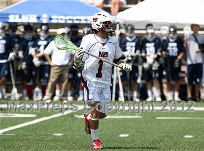 Thumbnail 3 in St. Louis University vs. MICDS (MSLA Division I Championship) photogallery.