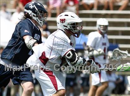 Thumbnail 1 in St. Louis University vs. MICDS (MSLA Division I Championship) photogallery.