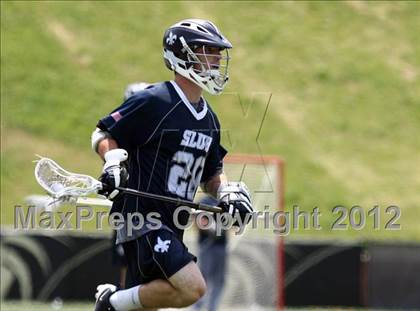 Thumbnail 3 in St. Louis University vs. MICDS (MSLA Division I Championship) photogallery.