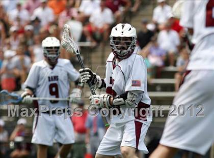 Thumbnail 2 in St. Louis University vs. MICDS (MSLA Division I Championship) photogallery.
