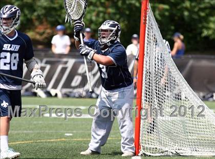 Thumbnail 3 in St. Louis University vs. MICDS (MSLA Division I Championship) photogallery.