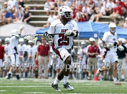 Thumbnail 3 in St. Louis University vs. MICDS (MSLA Division I Championship) photogallery.