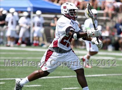 Thumbnail 1 in St. Louis University vs. MICDS (MSLA Division I Championship) photogallery.
