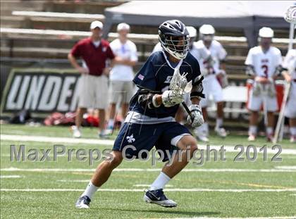 Thumbnail 2 in St. Louis University vs. MICDS (MSLA Division I Championship) photogallery.