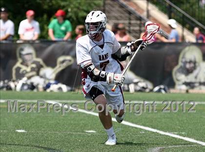 Thumbnail 2 in St. Louis University vs. MICDS (MSLA Division I Championship) photogallery.