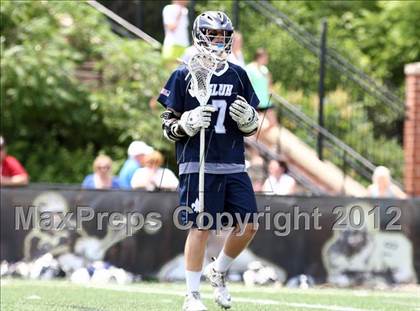 Thumbnail 2 in St. Louis University vs. MICDS (MSLA Division I Championship) photogallery.
