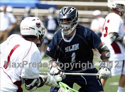 Thumbnail 2 in St. Louis University vs. MICDS (MSLA Division I Championship) photogallery.