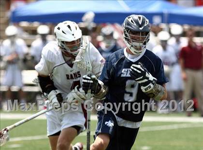 Thumbnail 2 in St. Louis University vs. MICDS (MSLA Division I Championship) photogallery.