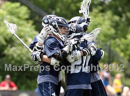 Thumbnail 3 in St. Louis University vs. MICDS (MSLA Division I Championship) photogallery.