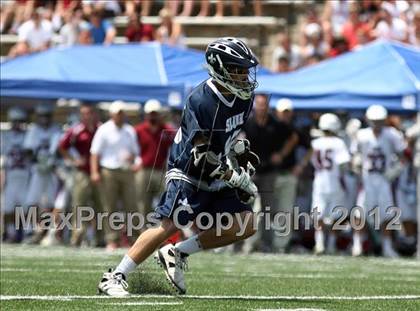 Thumbnail 3 in St. Louis University vs. MICDS (MSLA Division I Championship) photogallery.
