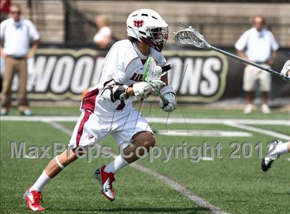 Thumbnail 2 in St. Louis University vs. MICDS (MSLA Division I Championship) photogallery.