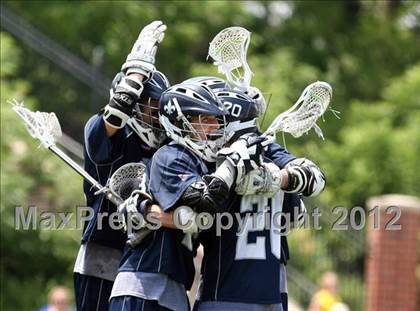 Thumbnail 2 in St. Louis University vs. MICDS (MSLA Division I Championship) photogallery.
