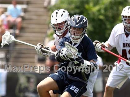 Thumbnail 1 in St. Louis University vs. MICDS (MSLA Division I Championship) photogallery.